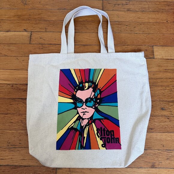 Elton John Rocketman Canvas Tote Medium - Picture 5 of 7